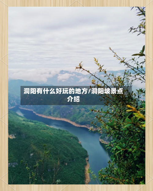 洞阳有什么好玩的地方/洞阳坡景点介绍-第3张图片