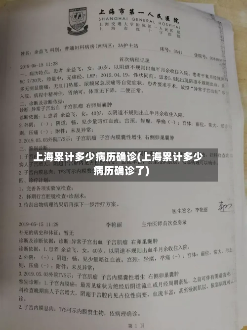 上海累计多少病历确诊(上海累计多少病历确诊了)-第2张图片