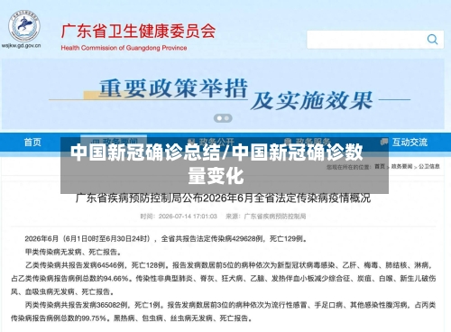 中国新冠确诊总结/中国新冠确诊数量变化-第2张图片