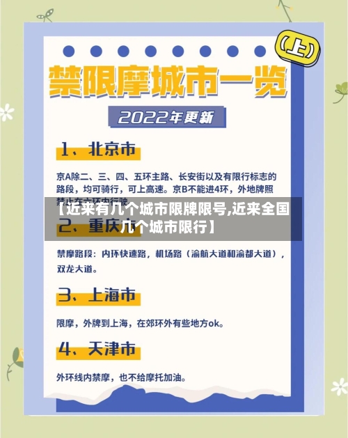 【近来有几个城市限牌限号,近来全国几个城市限行】-第2张图片