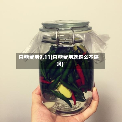 白糖费用9.11(白糖费用就这么不堪吗)