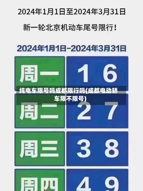 纯电车限号吗成都限行吗(成都电动轿车限不限号)