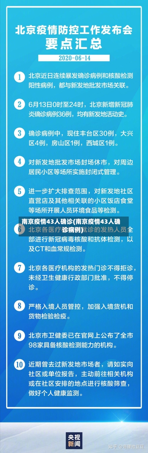 南京疫情43人确诊(南京疫情43人确诊病例)