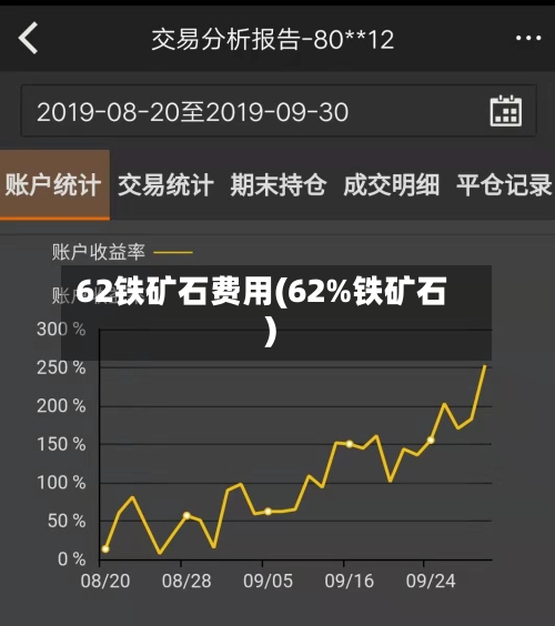 62铁矿石费用(62%铁矿石)-第2张图片