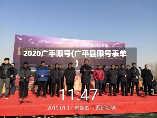 2020广平限号(广平县限号表单)