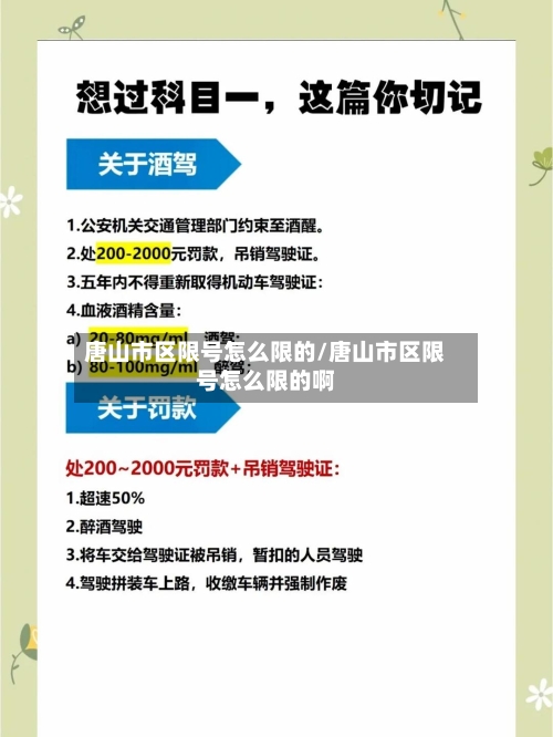唐山市区限号怎么限的/唐山市区限号怎么限的啊-第2张图片