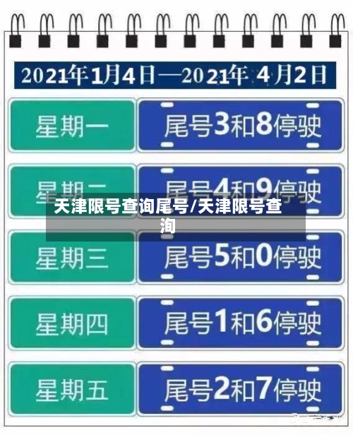 天津限号查询尾号/天津限号查洵