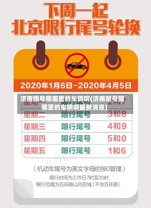济南限号限哪里的车辆啊(济南限号限哪里的车辆啊最新消息)