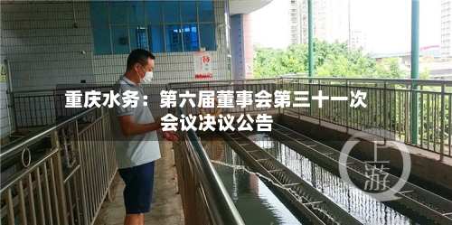 重庆水务：第六届董事会第三十一次会议决议公告-第3张图片