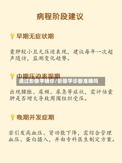 通过影像学确诊/影像学诊断准确吗-第2张图片