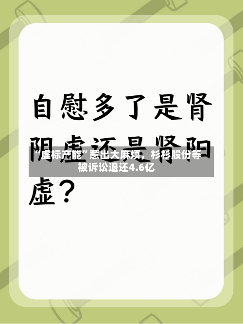 “虚标产能”惹出大麻烦，杉杉股份等被诉讼退还4.6亿-第1张图片