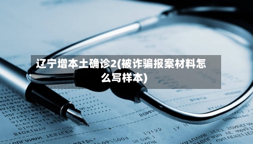 辽宁增本土确诊2(被诈骗报案材料怎么写样本)-第3张图片