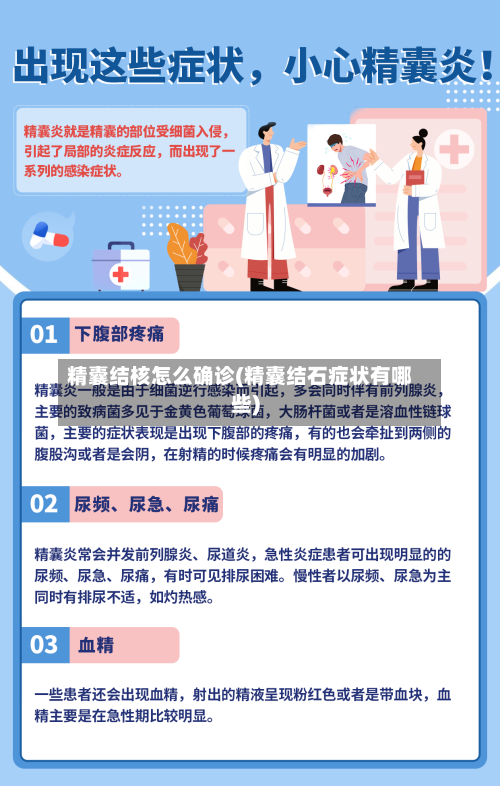 精囊结核怎么确诊(精囊结石症状有哪些)