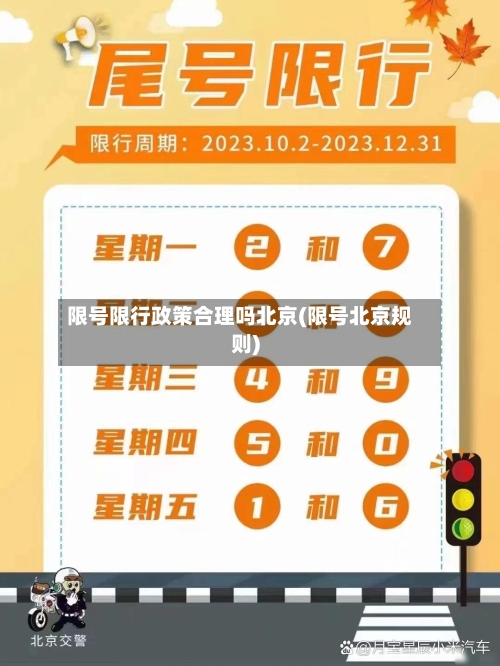 限号限行政策合理吗北京(限号北京规则)-第2张图片