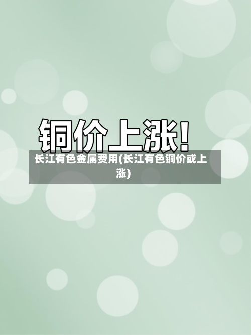 长江有色金属费用(长江有色铜价或上涨)-第3张图片