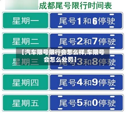 【汽车限号限行会怎么样,车限号会怎么处罚】