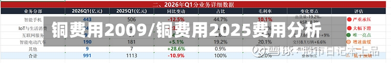 铜费用2009/铜费用2025费用分析-第2张图片