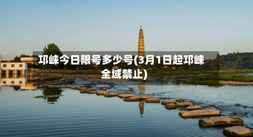 邛崃今日限号多少号(3月1日起邛崃全域禁止)