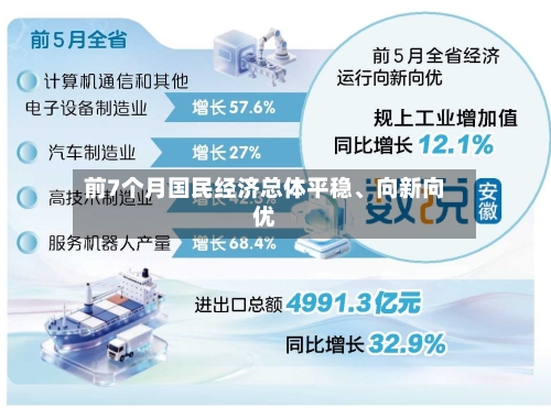 前7个月国民经济总体平稳、向新向优