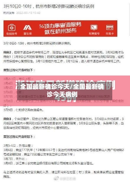 全国最新确诊今天/全国最新确诊今天病例