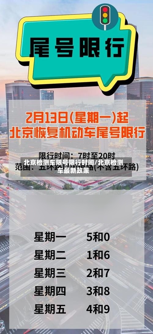 北京检测车限号限行时间/北京检测车最新政策