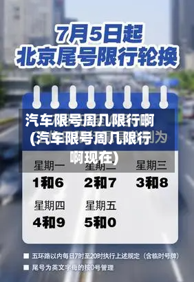 汽车限号周几限行啊(汽车限号周几限行啊现在)