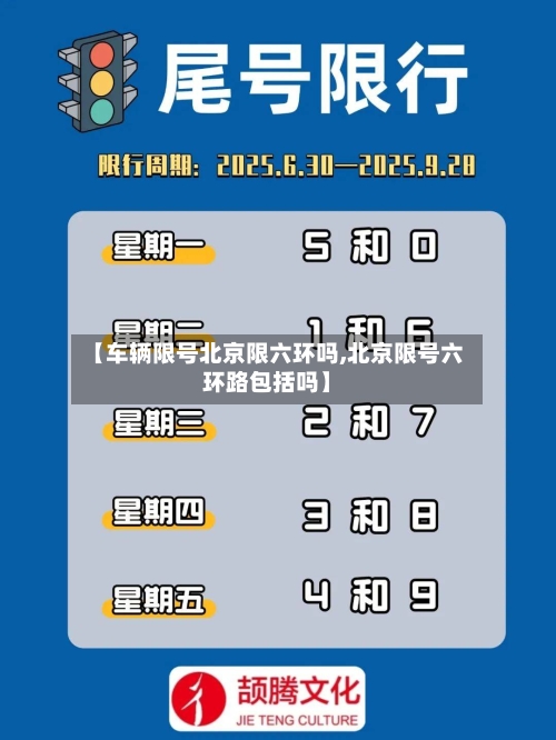 【车辆限号北京限六环吗,北京限号六环路包括吗】-第2张图片