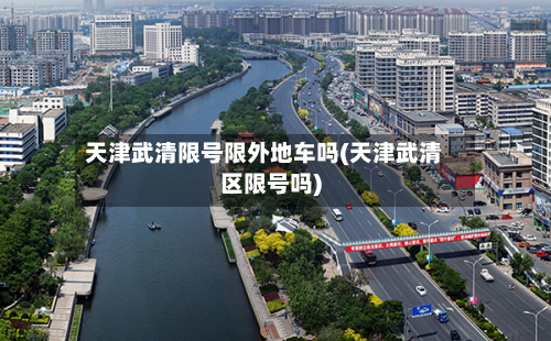 天津武清限号限外地车吗(天津武清区限号吗)