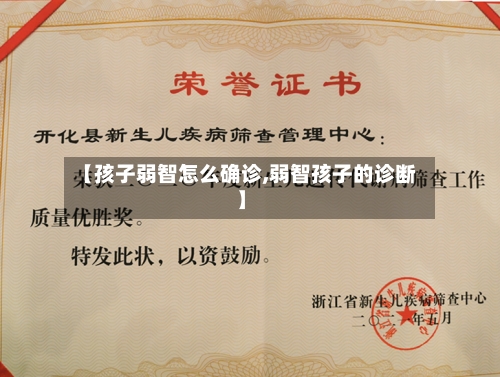【孩子弱智怎么确诊,弱智孩子的诊断】