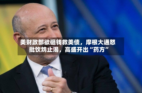 美财政部欲砸钱救美债，摩根大通怒批饮鸩止渴	，高盛开出“药方”-第3张图片