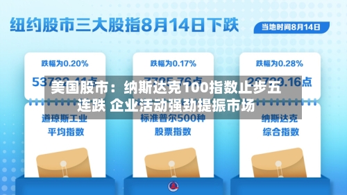 美国股市：纳斯达克100指数止步五连跌 企业活动强劲提振市场