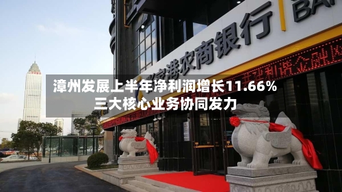 漳州发展上半年净利润增长11.66% 三大核心业务协同发力-第2张图片