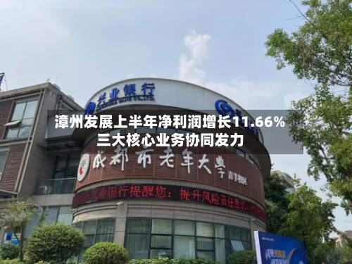 漳州发展上半年净利润增长11.66% 三大核心业务协同发力-第3张图片