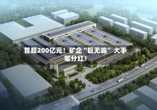 首超200亿元！矿企“巨无霸” 大手笔分红！-第2张图片