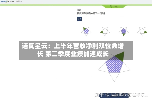 诺瓦星云:上半年营收净利双位数增长 第二季度业绩加速成长-第2张图片