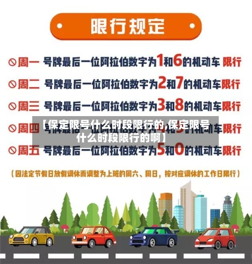 【保定限号什么时段限行的,保定限号什么时段限行的啊】-第2张图片