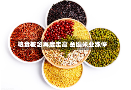 粮食概念再度走高 金健米业涨停