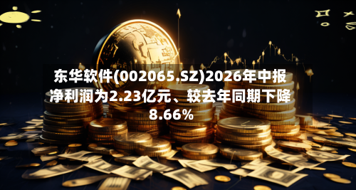 东华软件(002065.SZ)2026年中报净利润为2.23亿元、较去年同期下降8.66%-第1张图片