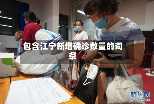 包含江宁新增确诊数量的词条