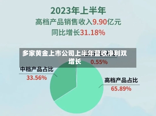 多家黄金上市公司上半年营收净利双增长-第2张图片