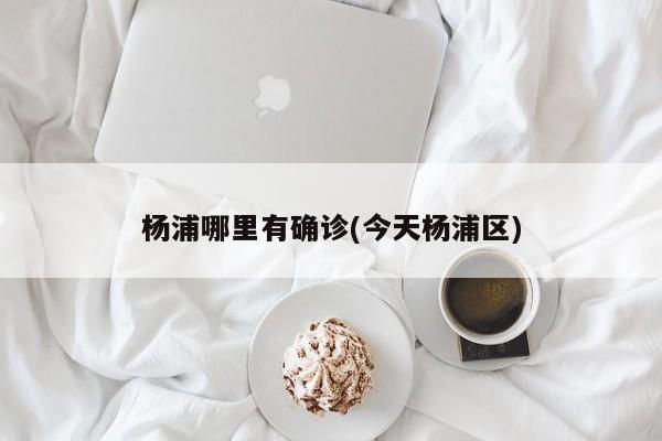 杨浦哪里有确诊(今天杨浦区)